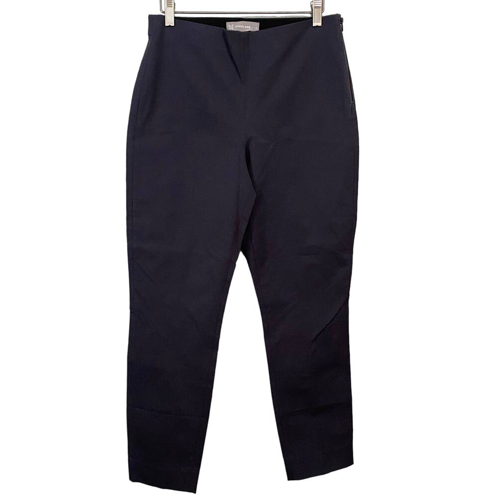 Everlane womans Pants Back Seam Work Office Gray Stretch Minimalist Size 6